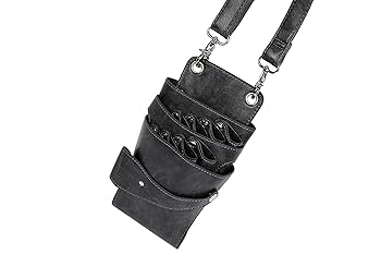 光シザー　シザーケース　コーム シザーケース本革5丁用 -ww- |シザーケース専門店｜美容師向け本